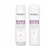 Goldwell Blondes & Highlights Anti Yellow Brassiness Shampoo Conditioner Duo - On Line Hair Depot