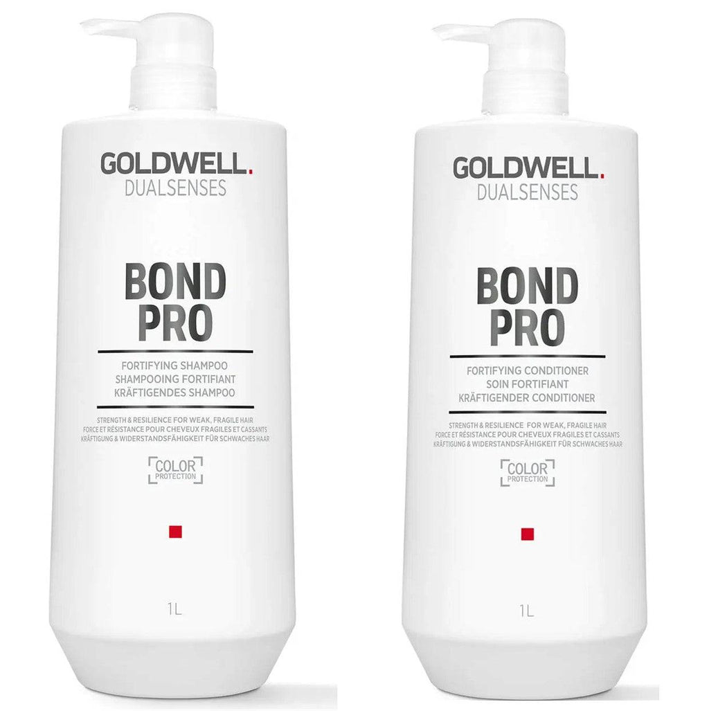 GOLDWELL Bond Pro Fortifying Shampoo & Conditioner Duo 1000ml Each - On Line Hair Depot