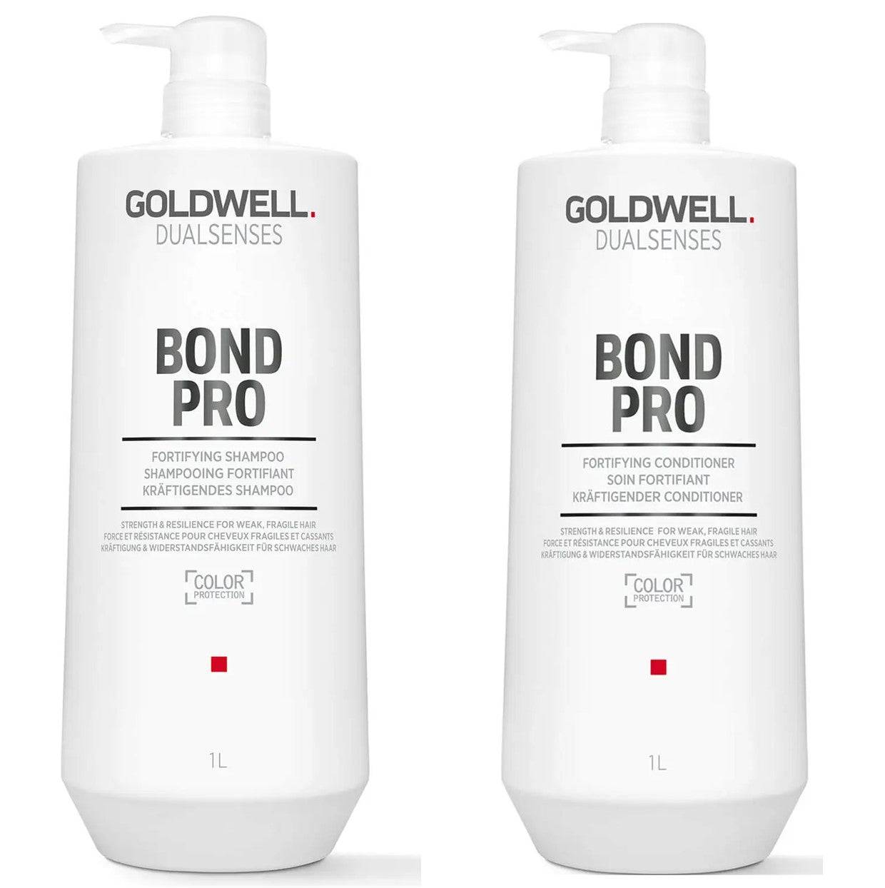 GOLDWELL Bond Pro Fortifying Shampoo & Conditioner Duo 1000ml Each - On Line Hair Depot