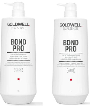 GOLDWELL Bond Pro Fortifying Shampoo & Conditioner  Duo 1000 ml Each Goldwell Dualsenses - On Line Hair Depot