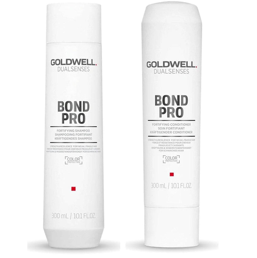 GOLDWELL Bond Pro Fortifying Shampoo & Conditioner  Duo 300 ml Each - On Line Hair Depot