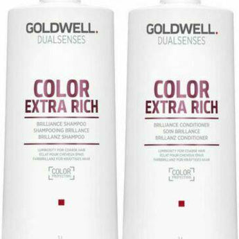 Goldwell Color Extra Rich Brilliance Shampoo & Conditioner Duo 1lts Goldwell Dualsenses - On Line Hair Depot