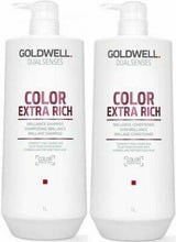 Goldwell Color Extra Rich Brilliance Shampoo & Conditioner Duo 1lts - On Line Hair Depot