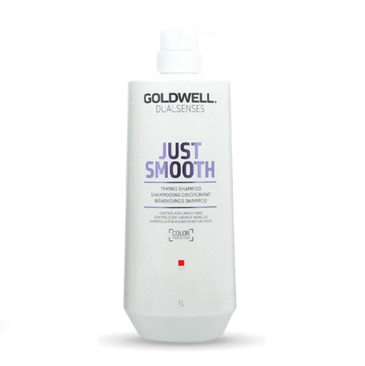 Goldwell Just Smooth Taming Shampoo 1000ml - On Line Hair Depot
