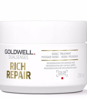 Goldwell Rich Repair 60Sec Treatment 200ml Goldwell Dualsenses - On Line Hair Depot