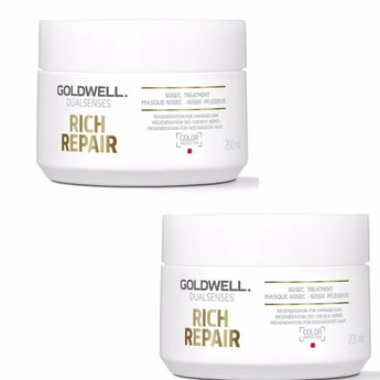 Goldwell Rich Repair 60Sec Treatment 200ml x 2 Goldwell Dualsenses - On Line Hair Depot