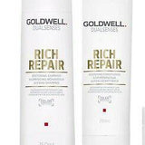 Goldwell Rich Repair Restoring Shampoo & Conditioner Duo Goldwell Dualsenses - On Line Hair Depot