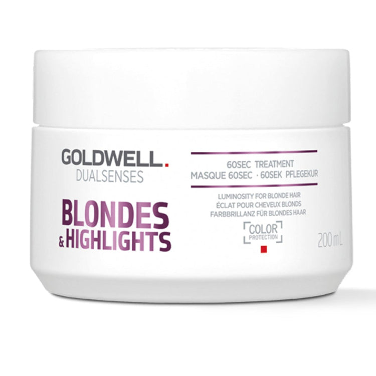 Goldwell Blondes & Highlights Anti Yellow 60 seconds Treatment - On Line Hair Depot