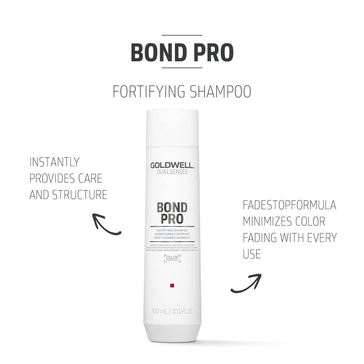 GOLDWELL Bond Pro Fortifying Shampoo 300ml - On Line Hair Depot