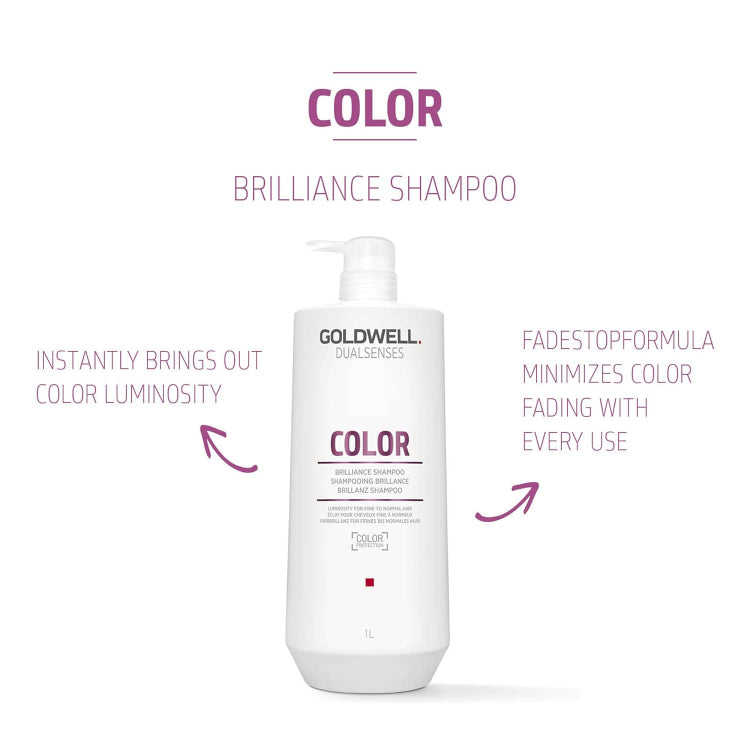 Goldwell Color Brilliance Shampoo 1000ml - On Line Hair Depot