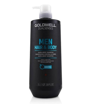 Goldwell Mens Hair & Body Shampoo 1000ml Goldwell Mens - On Line Hair Depot