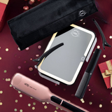 H2D Rose Gold Wide Hair Straightener for Christmas