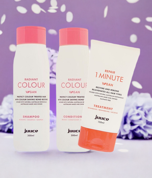 Juuce Radiant Colour Shampoo, Conditioner