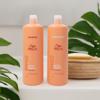 Wella Professionals Invigo Enrich Shampoo and Conditioner 1 litre Duo Wella Professionals - On Line Hair Depot