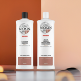Nioxin 3 Shampoo, Conditoner for light Thinning Colored Hair