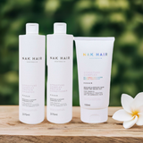 Nak Structure Complex Shampoo, Conditioner and Treatment