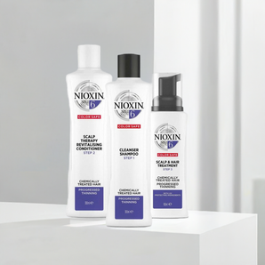 Nioxin System 6 Full Size Kit for chemically treated hair with progressed thinning Nioxin - On Line Hair Depot