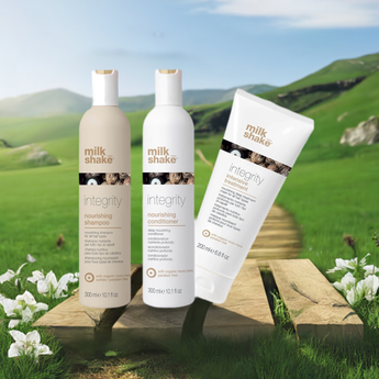 Milk Shake Integrity Nourishing Shampoo, Conditioner Treatment Trio Milk_Shake Hair Care - On Line Hair Depot