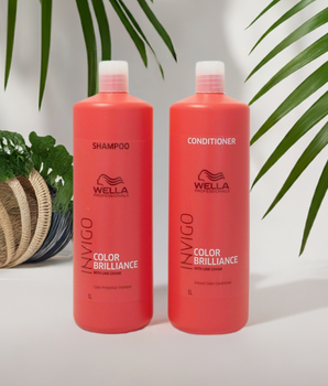Wella Brilliance Shampoo, Conditioner for Colored Hair