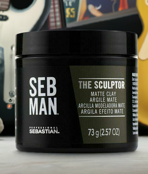Seb Man the sculptor Matte Clay
