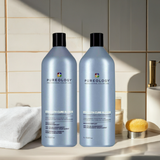 Pureology Strength Cure Blonde 1lt Duo purple tones Blonde & strengthens - On Line Hair Depot