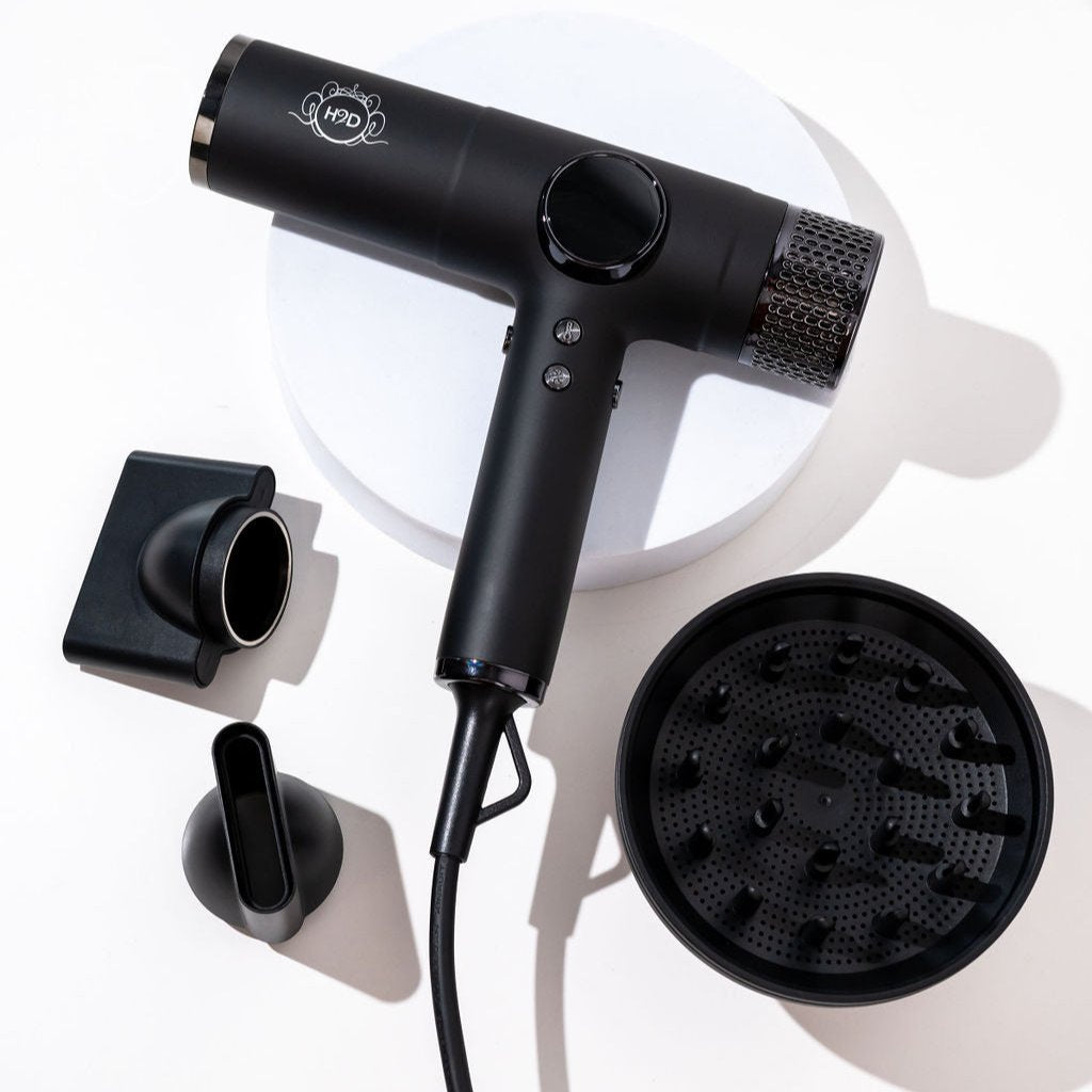 H2D Hair Dryer Pro Dynamic Black - On Line Hair Depot