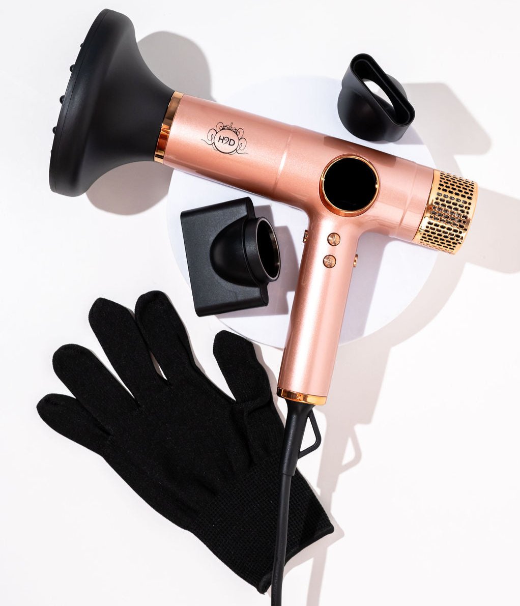 H2D Hair Dryer Pro Dynamic Rose Gold - On Line Hair Depot