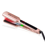 H2D Infrared Wide Ceramic and Tourmaline Hair Straightener in Rose Gold H2D - On Line Hair Depot