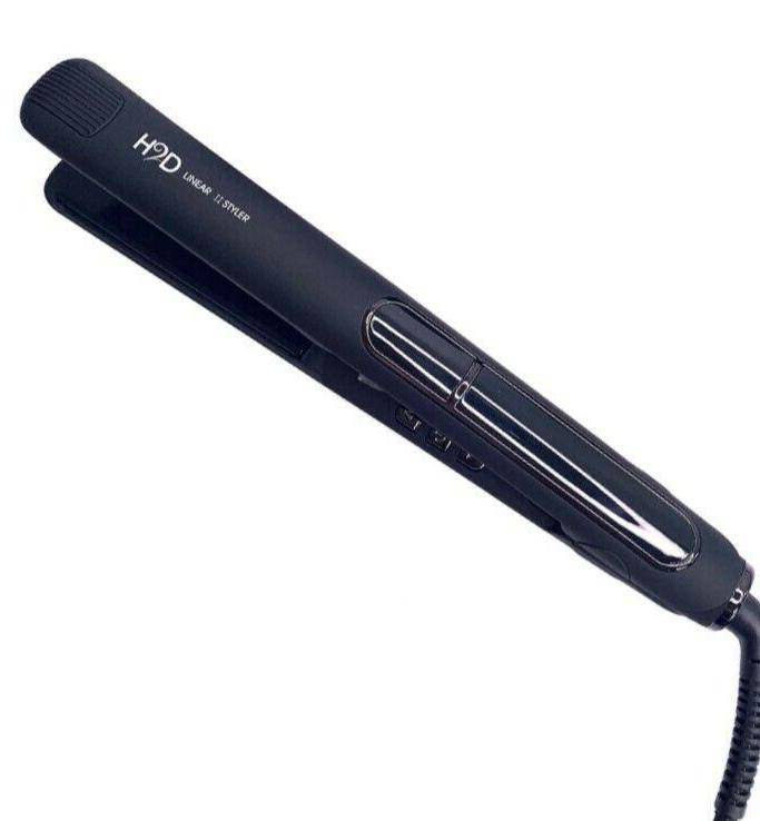 H2D Matte Black Linear 11 Hair Straightener 230ºC H2D - On Line Hair Depot