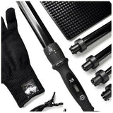 H2D Professional Haircare H2D X5 Curling Wand Hair 2 Day Mat & Clips H2D - On Line Hair Depot