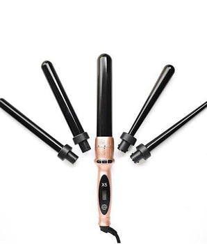 H2D Rose Gold Professional Haircare X5 Curling Wand Shiny and durable curls, only with this reliable and professional device H2D - On Line Hair Depot