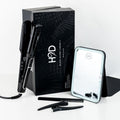H2D Wide Plate Straightener Black Linear II 2025 Model - On Line Hair Depot