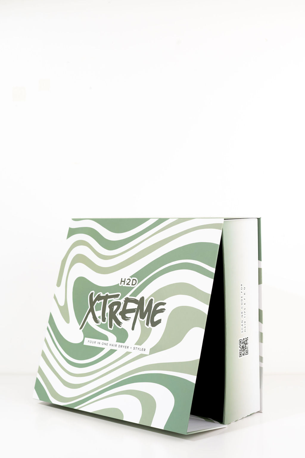 H2D Xtreme Hairdryer Four In One Hair Dryer & Styler in Black - On Line Hair Depot