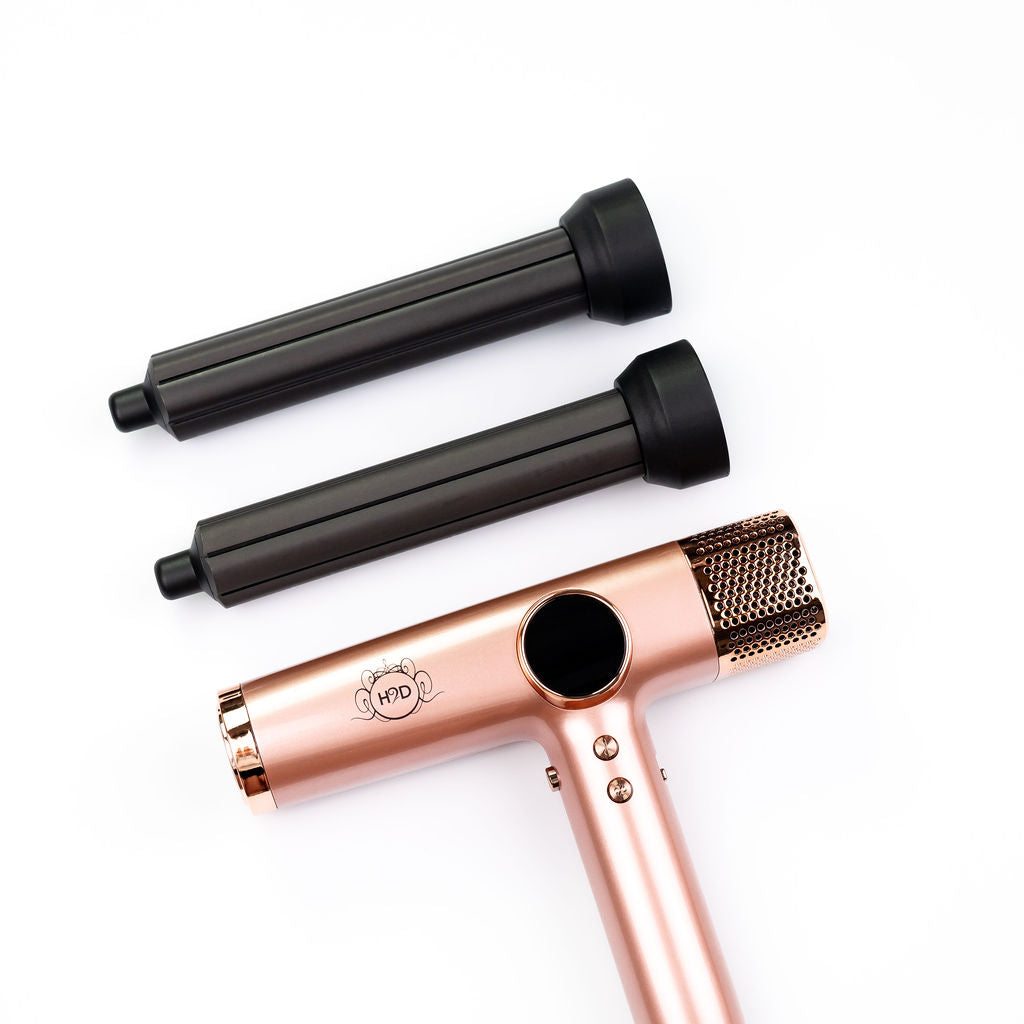 H2D Xtreme Hairdryer Four In One Hair Dryer & Styler in Rose Gold - On Line Hair Depot