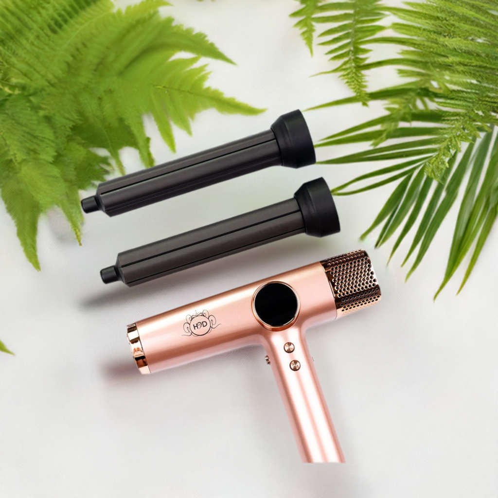 H2D Xtreme Hairdryer Four In One Hair Dryer & Styler in Rose Gold - On Line Hair Depot