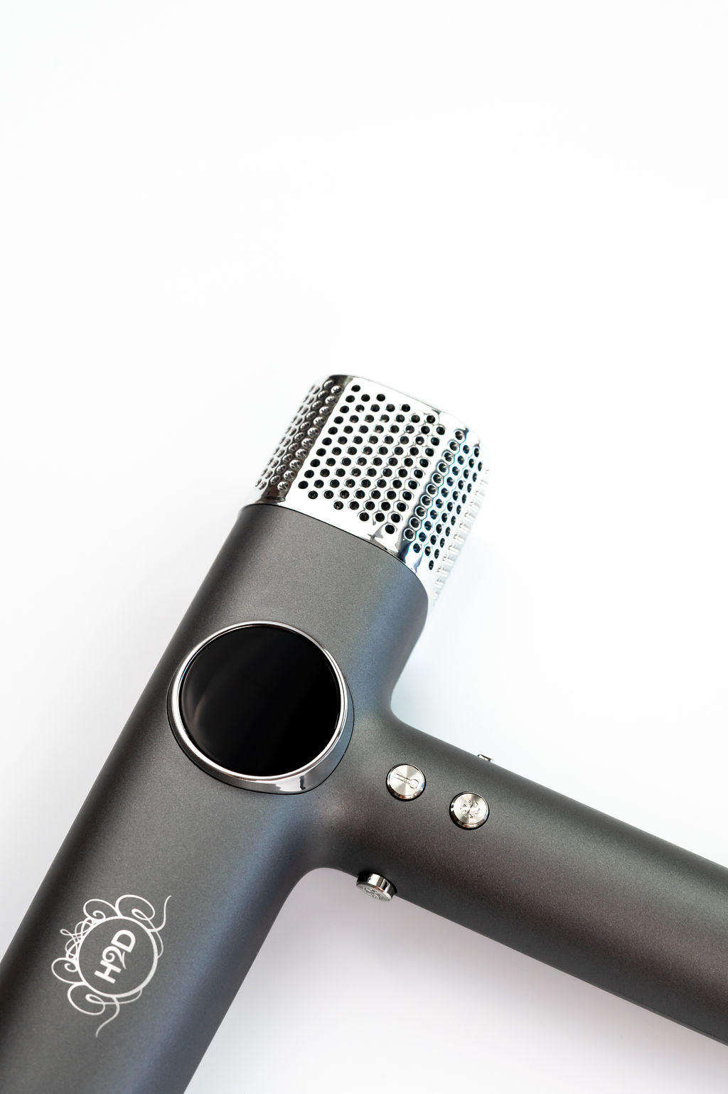 H2D Xtreme Hairdryer Four In One Hair Dryer & Styler in Space Grey - On Line Hair Depot