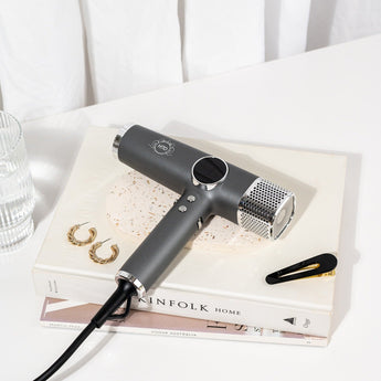 H2D Xtreme Hairdryer Four In One Hair Dryer & Styler in Space Grey - On Line Hair Depot