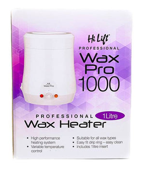 Hi Lift Professional Wax Pro 1000 - 1000ml Professional Wax Heater white Hi Lift Professional - On Line Hair Depot