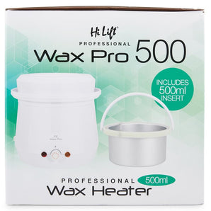 Hi Lift Professional Wax Pro 500 - 500ml Professional Wax Heater white - On Line Hair Depot