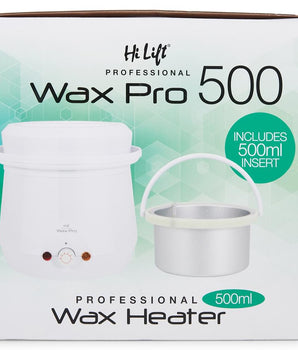 Hi Lift Professional Wax Pro 500 - 500ml Professional Wax Heater white Hi Lift Professional - On Line Hair Depot