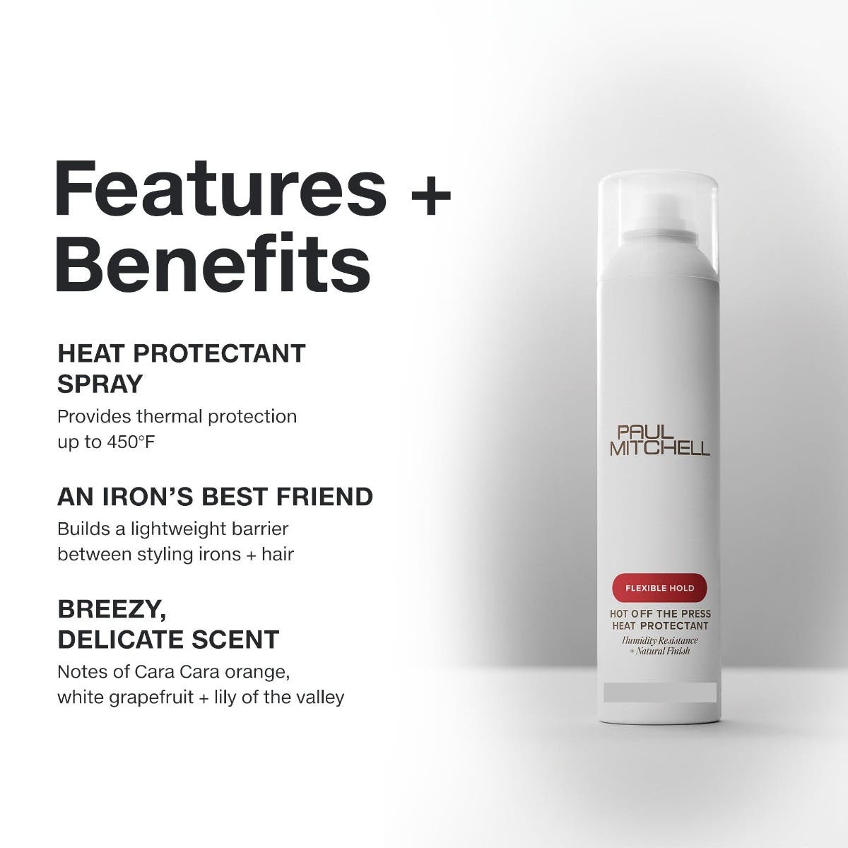 Paul Mitchell Hot Off The Press Heat Protectant – Thermal Protection Spray