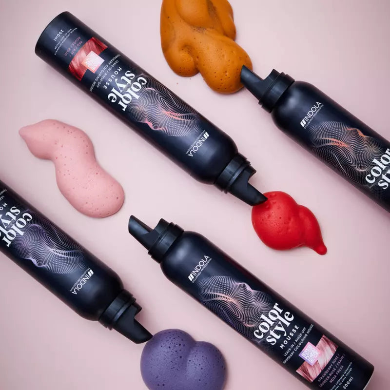 Indola Color Style Mousse Product Range