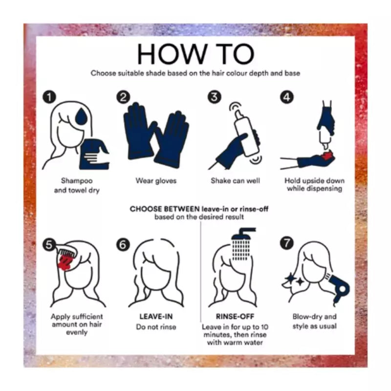 Indola Color Style Mousse How to use