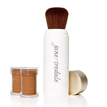 Jane Iredale Amazing Base Refillable Brush SPF 20 Warm Brown Plus Two Refillable Cartridges Jane Iredale - On Line Hair Depot
