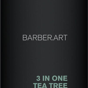 Juuce Barber Art 3 in 1 Tea Tree Wash 250ml Juuce Barber Art - On Line Hair Depot