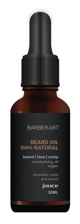 Juuce Barber Art Natural Beard Oil 30ml Juuce Barber Art - On Line Hair Depot