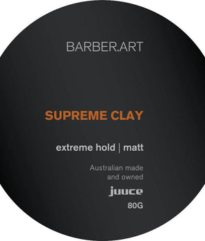 Juuce Barber Art Supreme Clay 80g Juuce Barber Art - On Line Hair Depot