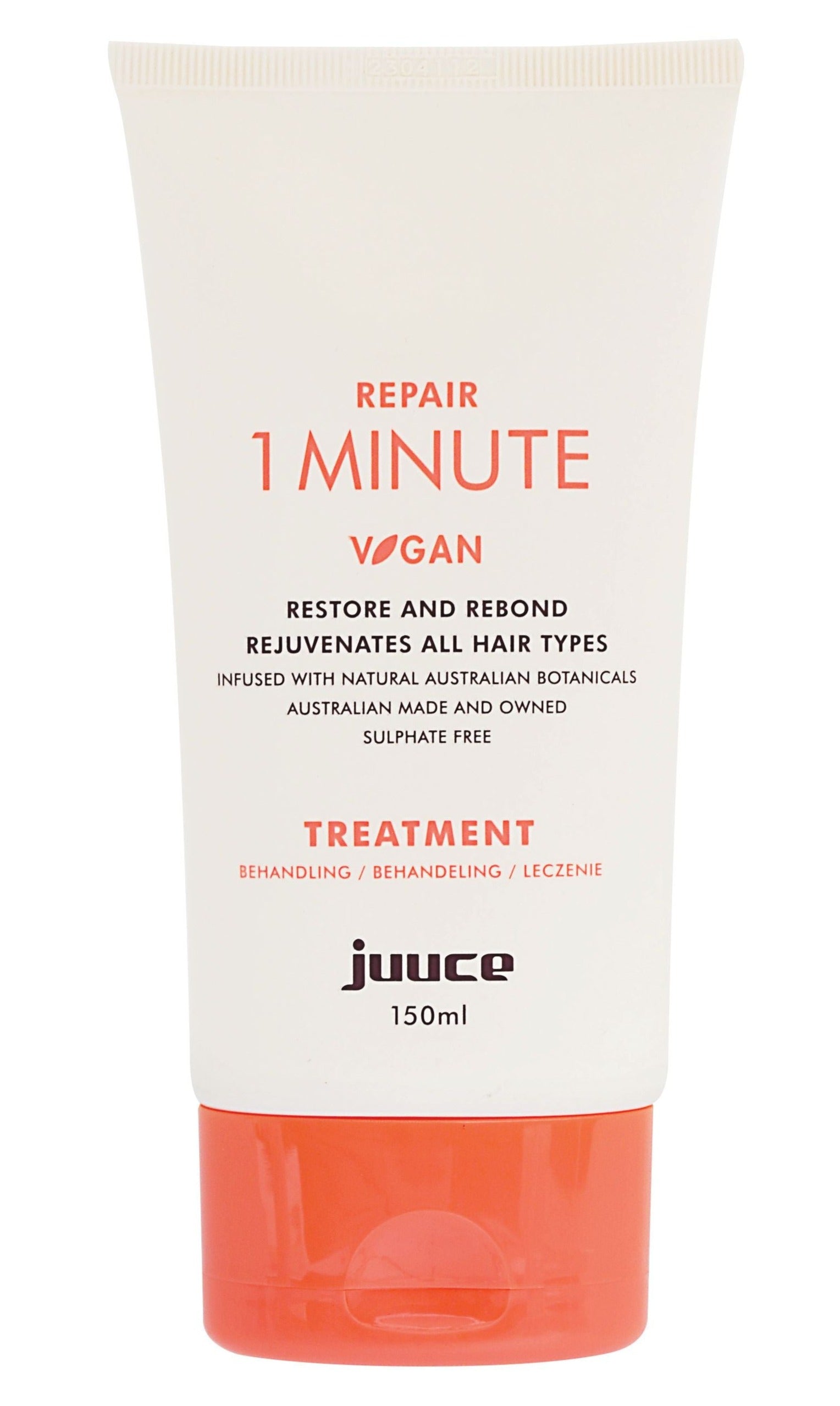 Juuce 1 minute treatment Repair Bonding 150 ml - On Line Hair Depot