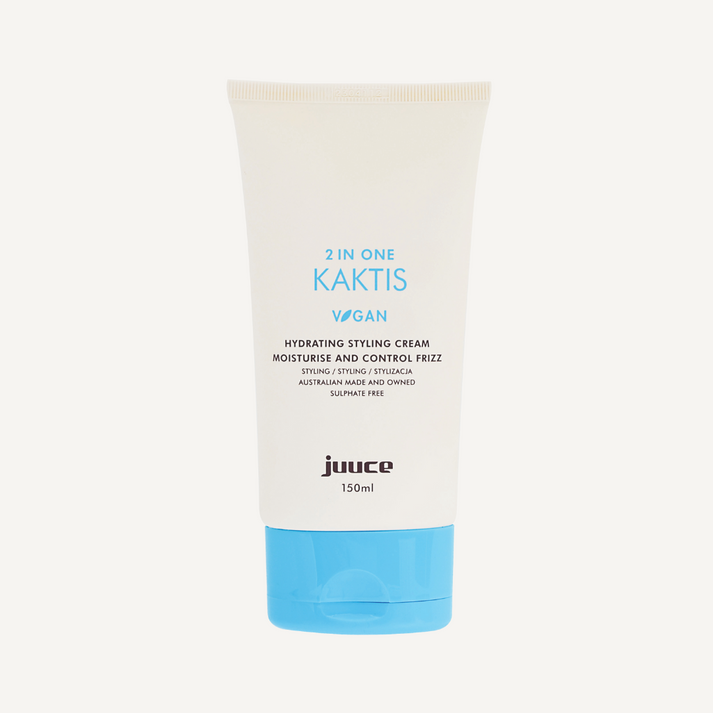 Juuce 2 in One Kaktis Hydrating Styling Cream 150ml Moisturise and Control Frizz - On Line Hair Depot