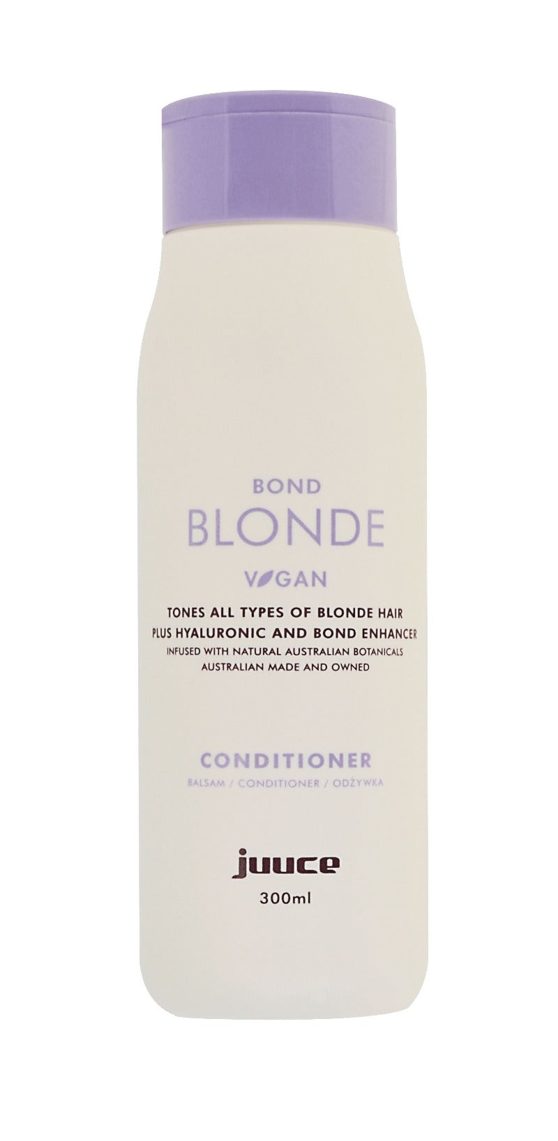 Juuce Bond Blonde Conditioner Tones all Types of Blonde Hair - On Line Hair Depot